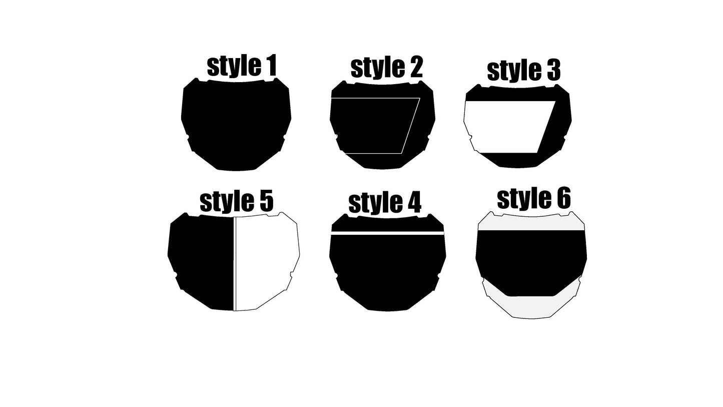 Custom Odi Plate Decals