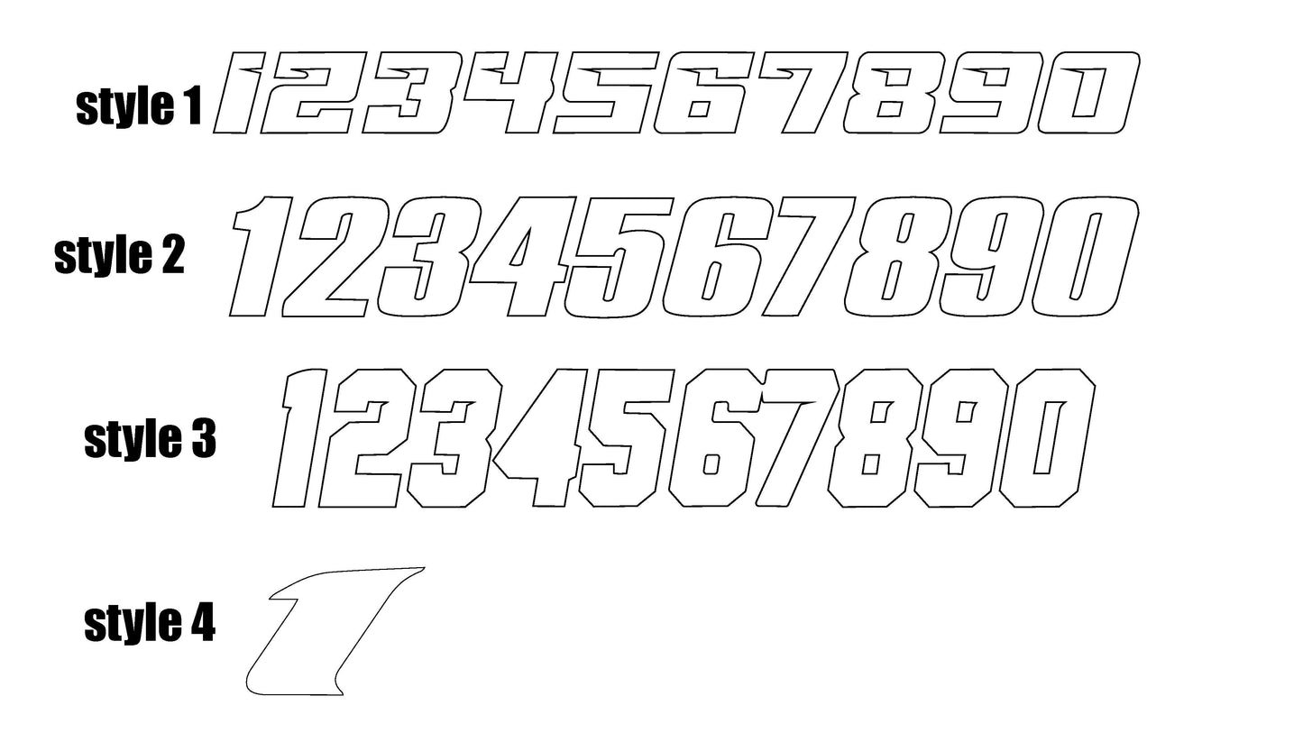 Custom Odi Plate Decals